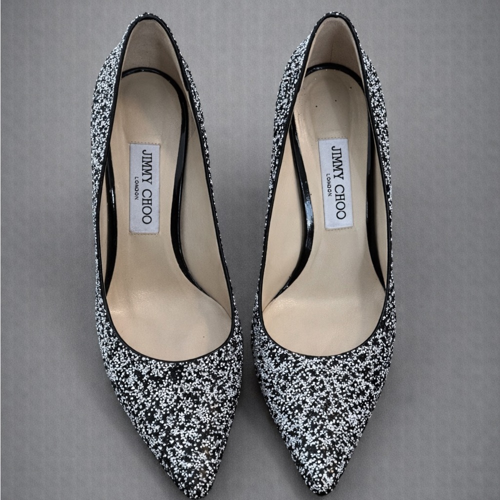 Jimmy Choo ROMY 100 Pointy Toe Pump Heel Shoes